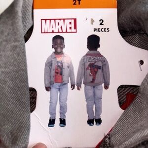 NWT Marvel Spider-Man Kids' 2-piece Outfit Set